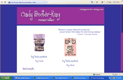 Cindy's Original Website Design