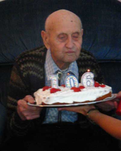 Duke Procter, 106 years old